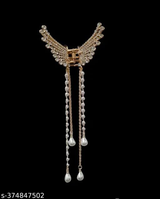 Elegant Chinese Hair Clip – Butterfly & Rhinestone Vintage Design