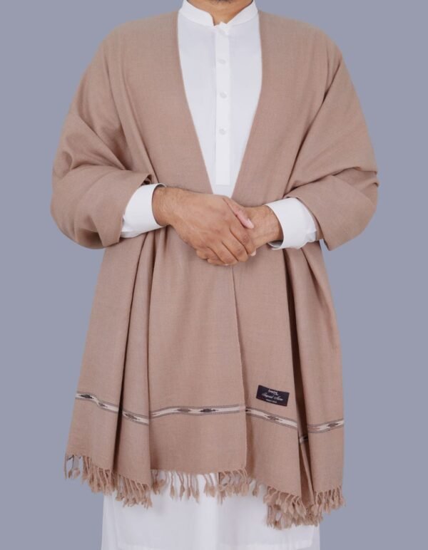 Men’s Wool Shawl – 100% Pure Warmth & Elegance - Image 3