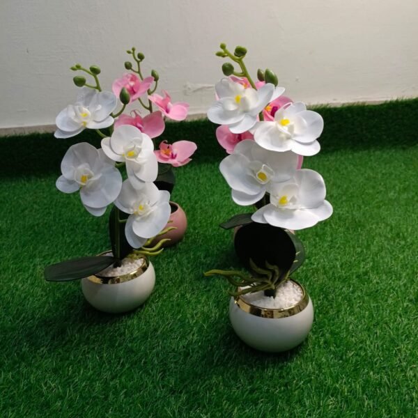 The Blush Blossom Artificial Plant – Lifelike Decorative Greenery - Image 2
